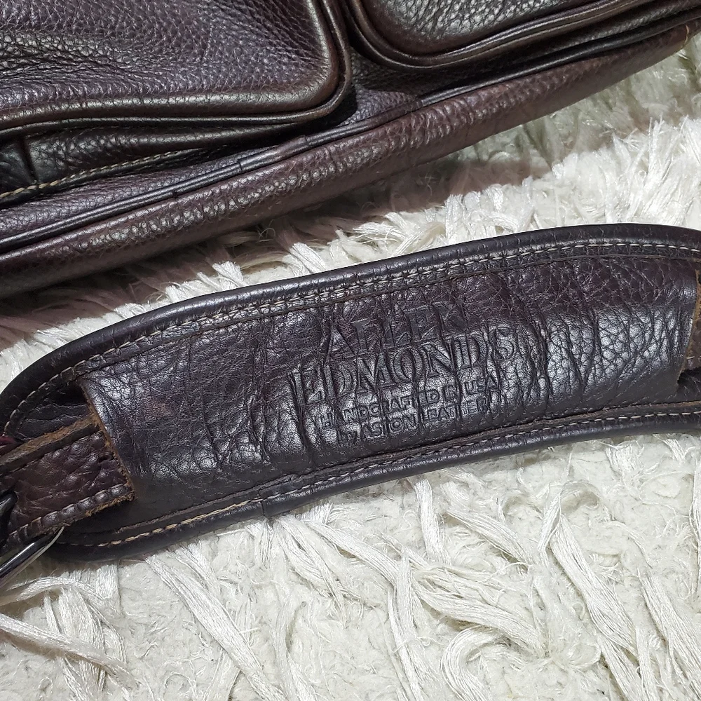 Allen Edmunds Leather Briefcase